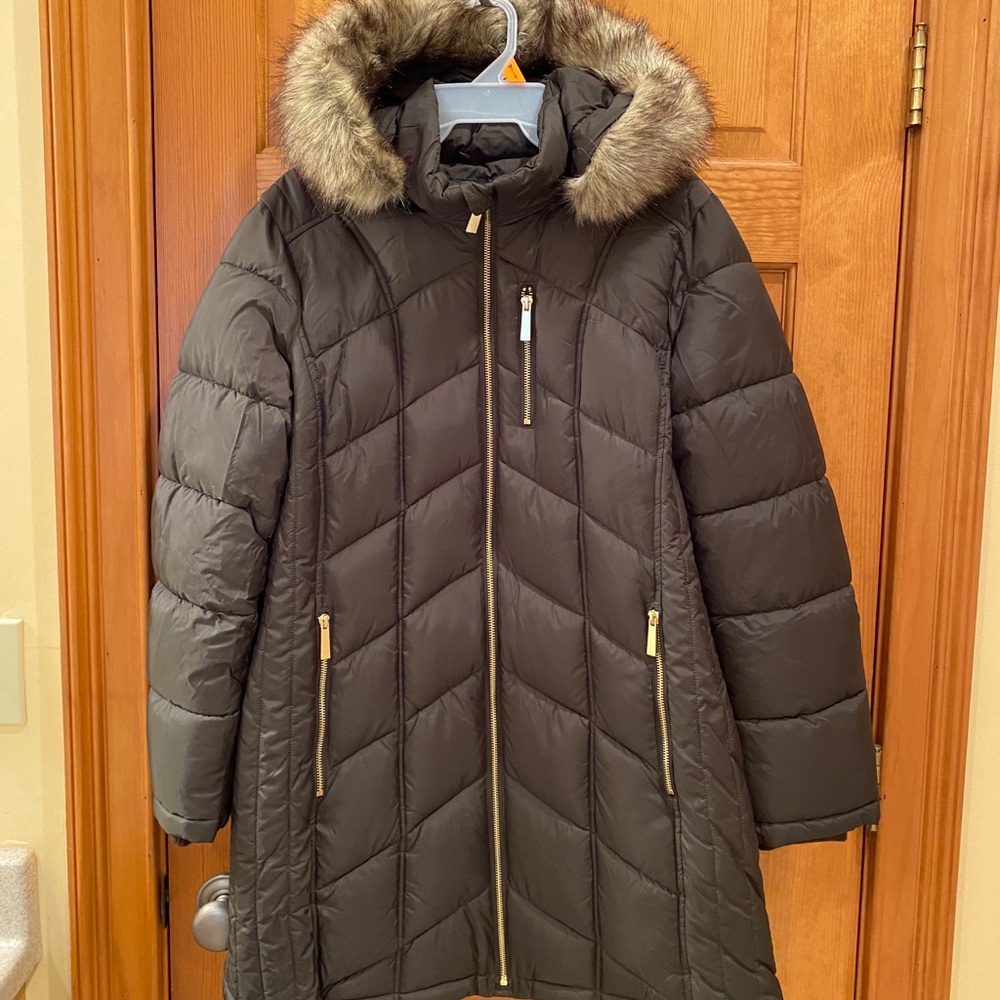 Liz Claiborne hooded winter jacket coat Medium
